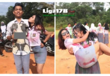 Siswa-Siswi SMA Pose Tidak Senonoh Saat Coret Kelulusan siswa merayakan coret kelulusan, coret sragam, video klarifikasi, Liga178 News