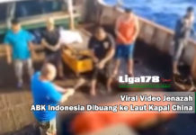 Viral Video Jenazah ABK Indonesia Dibuang ke Laut Kapal China jenazah Anak Buah Kapal (ABK), Kapal China, Seoul, Liga178 News