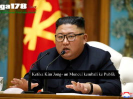 Ketika Kim Jong- un Muncul kembali ke Publik