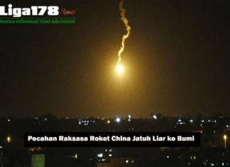 Pecahan Raksasa Roket China Jatuh Liar ke Bumi Pecahan Raksasa Roket China Jatuh Liar ke Bumi