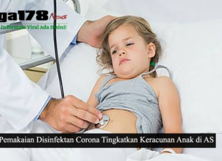 Pemakaian Disinfektan Corona Tingkatkan Keracunan Anak di AS Pemakaian Disinfektan Corona Tingkatkan Keracunan Anak di AS
