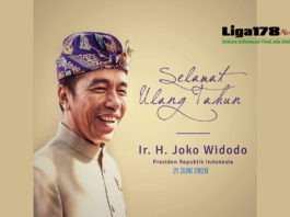 Presiden Joko Widodo, Jokowi, Selamat Ulang Tahun, ke-59, Liga178 News