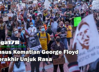 Kasus Kematian George Floyd Berakhir Unjuk Rasa George Floyd, unjuk rasa, kepolisian, Liga178 News
