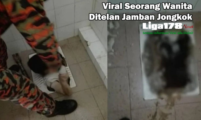 perempuan ditelan jamban, jamban jongkok, Dinas Pemadam Kebakaran, Liga178 News
