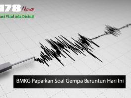 BMKG Paparkan Soal Gempa Beruntun Hari Ini